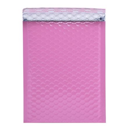 Luftpolsterumschlag Metal 150x215mm rosa - Premium Verpackung