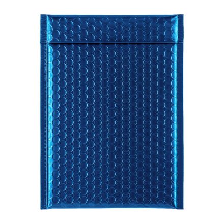 Luftpolsterumschlag schützend metallisch blau 230x324 mm 1 Stück