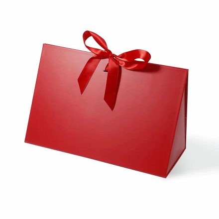 rot Tasche mit Band 305x152x190mm (Schlauch) L Tasche für Geschenke