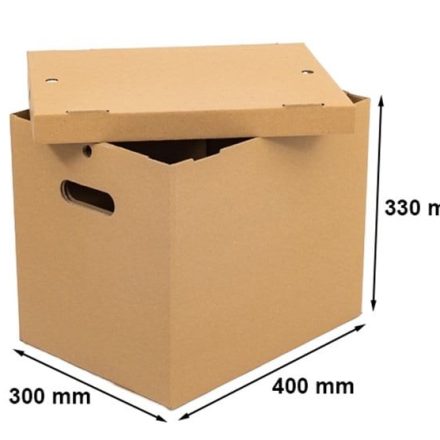 Starker Umzugskarton mit einem Alter von 400x300x330mm ((Wülste) 10 Stück