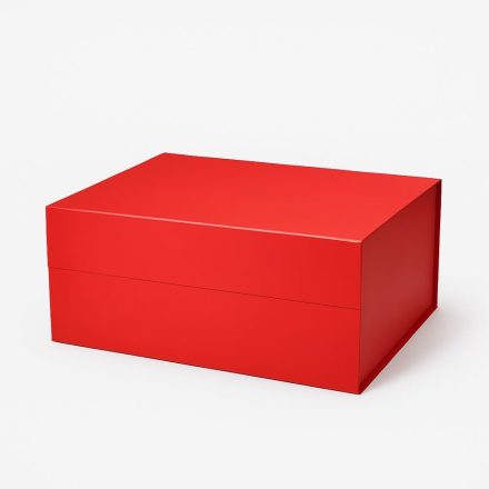 Magnetbox rot 440x320x200mm(außen) A3 dekorativ für Geschenke