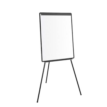 Trockenfeld flipchart 70x100 cm Q-Connect auf drei Beinen