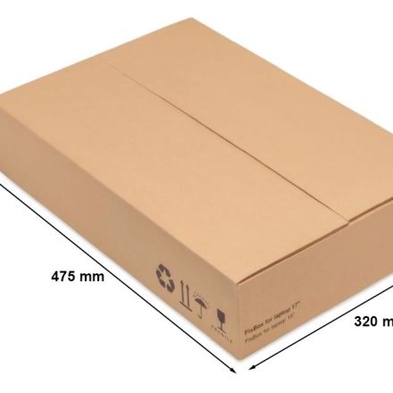 Fix Box Laptop 15 Versandkarton 475x320x100 mm