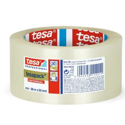 Klebeband TESA Solvent transparent 75mm/66m stark Klebeband zum Verpacken