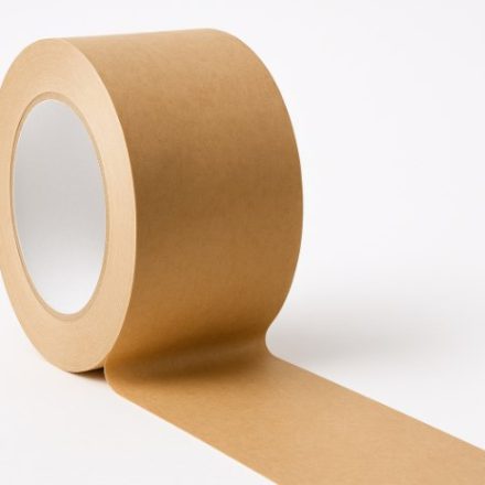 Klebeband aus Papier zum Verpacken stark mit Klebstoff Solvent braun 50 mm x 66 m
