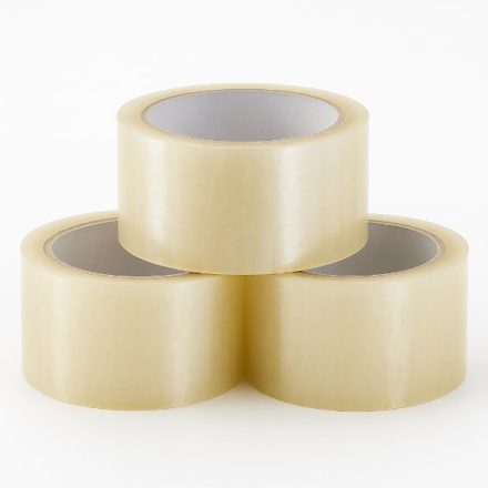 Packband mit Acrylkleber transparent 48 mm x 45 m für Kartons