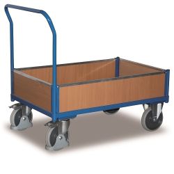 Kisten-Plattformwagen mit Backbord und SW-800.402 500 kg