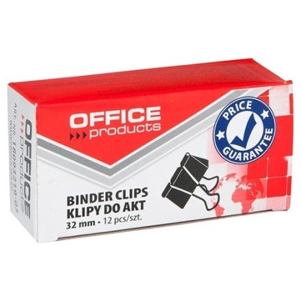 Büroklips für Dokumente 32 mm Office Products 12 Stück