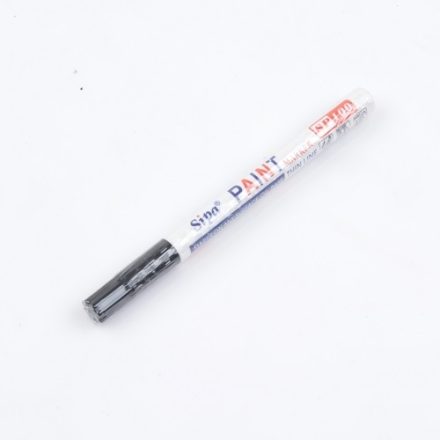 Papagei mit SP100 Ölmarker dünn 1 mm schwarz für die Kennzeichnung