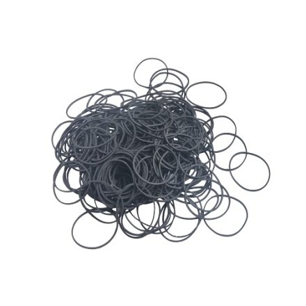 Gummigummis Gummibänder 50 mm 1,5 x 1,5 schwarz 1 kg
