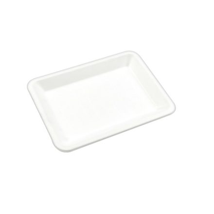 Eko-Tank einmal mit Zuckerrohr-Pülpe 20x15x1,5 cm 50 Stück
