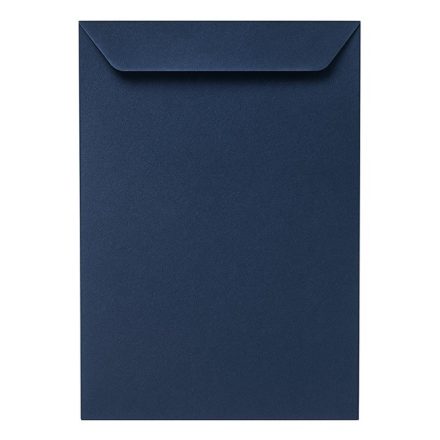 Umschläge dekorativ C4 HK perlmutt dunkelblau 120g 50 Stück- Umschläge perlmutt