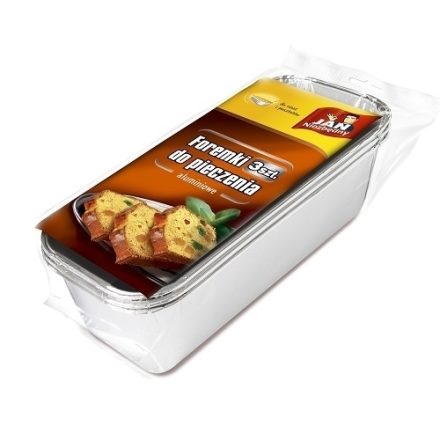 JN Aluminium-Formen Pastet 3 Stück