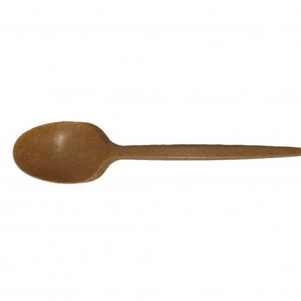 Löffel aus Holzfasern braun 17 cm, 80 Stück