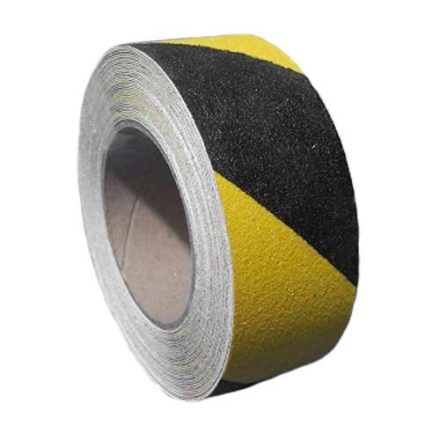 Rutschfestes Klebeband für Treppen 25 mm x 18 m gelb-schwarz