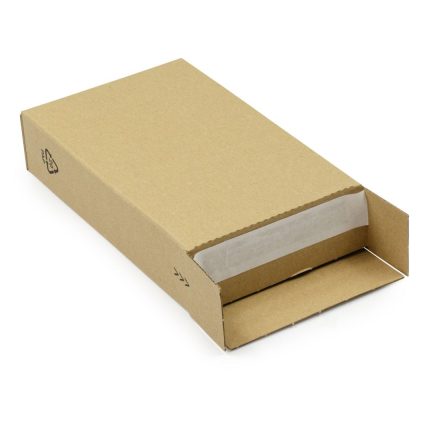 Versandkarton Flatbox F10 135x50x230 mm braun