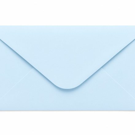 Umschlag DL blau 110x220 mm 120g 10 Stück Verschluss auf