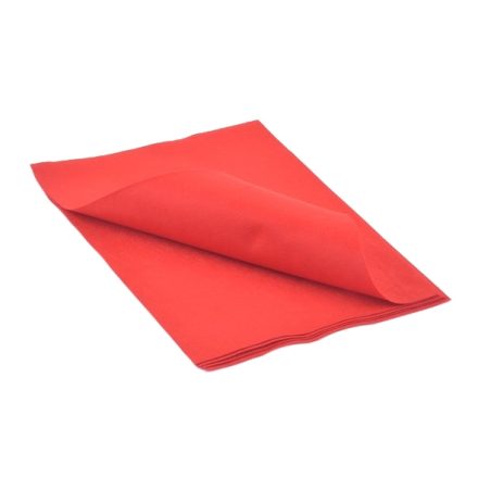 Dekorationsfilze rot 200 x 300 mm für das Handwerk 5 Blätter