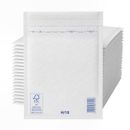 Luftpolsterumschläge schützend weiß VP H18 270x360 mm Karton 100 Stück