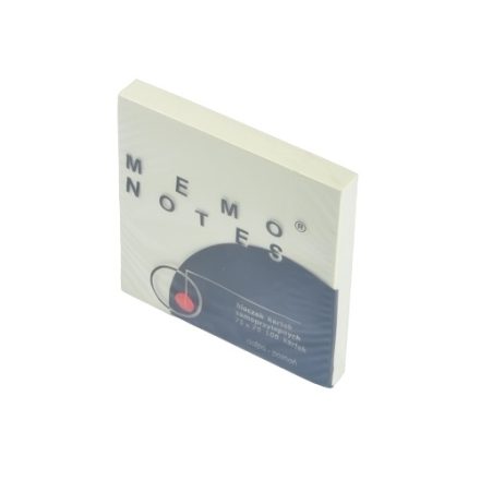 Klebestreifen gelb Memo Notes 75x75mm Block 100 Stück