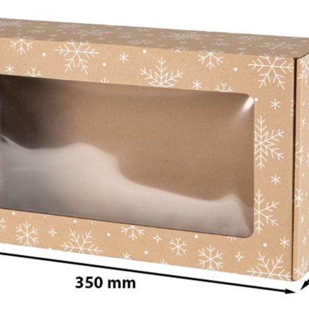 Fasson Box Weihnachten 350x200x100 mm EKO Snow White F427