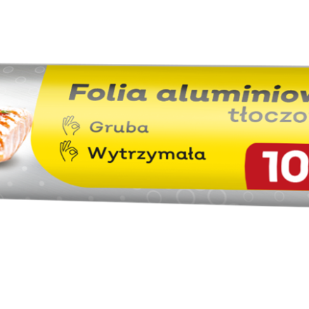 JN Aluminium-Lebensmittelfolie 10 m zum Brennen und Lagern