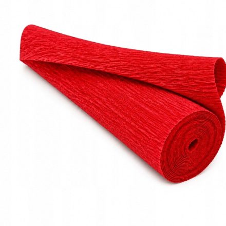 Krepina Italienisch 180g rot 50cm/250cm Dekorative Cartotecnica Rossi