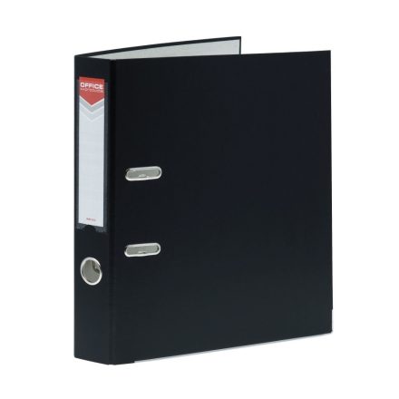 Segregator A4 75 mm schwarz Office Products mit Dokumentetikett