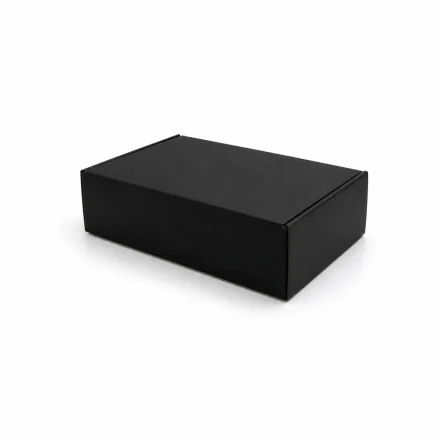 Stanzkarton – Box Box 240x170x70mm schwarz elegant Farbige Box