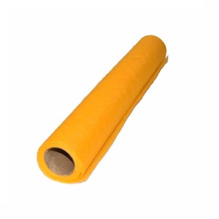 Vlies dekorativ für Floristik orange in Rolle 50 cm x 7,32 m