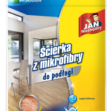 Jan Notwendiges Tuch mit Mikrofaser für Mopp 1 orange Stück
