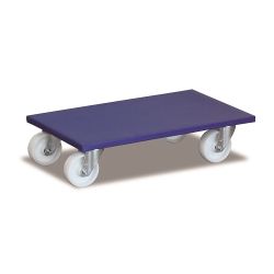 Möbelhund rechteckig 600 x 350 mm 500 kg auf Kunststoffrädern