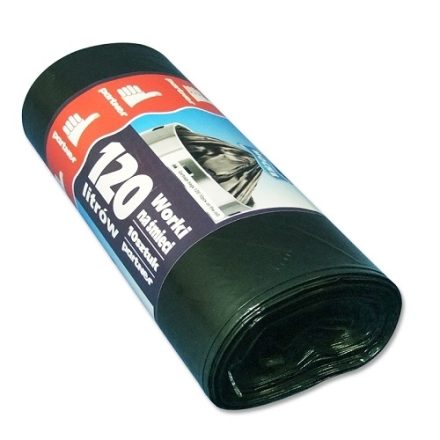 stark Müllsäcke LDPE 120 l schwarz A10 10 Stück. 30 µm 70 x 110 cm