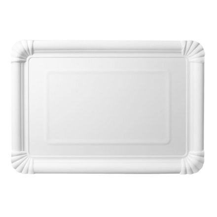 Einweg-Papier-Catering weiß 18x26 cm 250 Stück