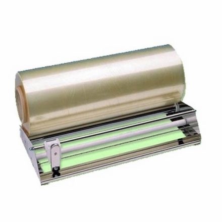 MAX MINI S 360 Stretch-Folieschneider, Edelstahl Dispenser 330 mm