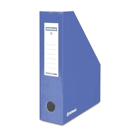 Papierbehälter A4 80 mm blau lackiert DONAU