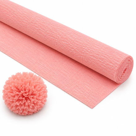 Krepina Italienisch 180g rosa Jasna 50cm/250cm Dekoration Cartotecnica Rossi
