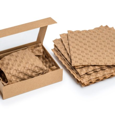 Blase Papier Blätter 30x30 cm braun 50 Stück für die Verpackung