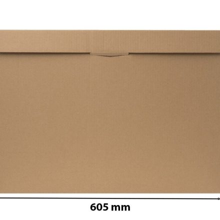 Stanzkarton – Faltkarton 605x430x15 mm, Aktentasche A2 selbstverriegelt