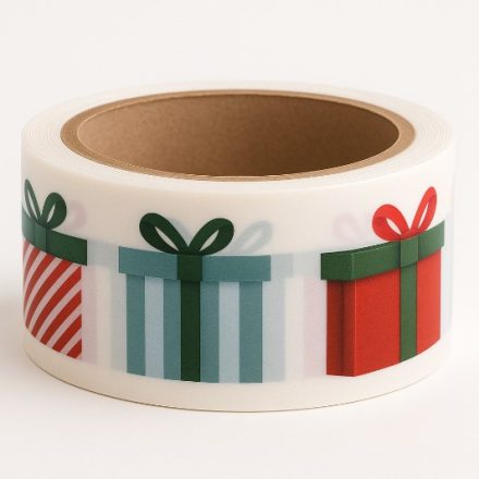 Packband – Klebeband für Weihnachtsschmuck Geschenke 50 mm x 66 m
