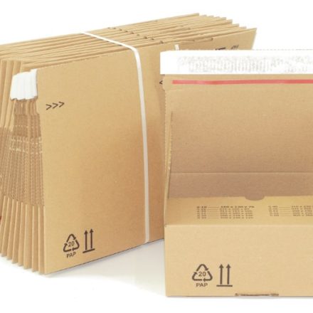 Karton gestanzt Schachtel aus Pappe 169x130x70mm - Paket 10 Stück