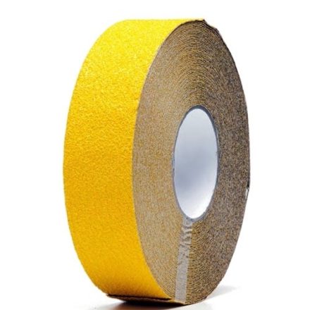 rutschfestes Gurtband für Treppen 25 mm x 18 m gelb Warnband