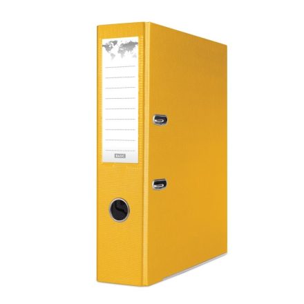 Segregator A4 75 mm gelb BASIC-S PP mit Hebevorrichtung