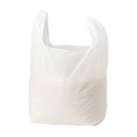 SARAN-Folie-Werbung, Einkaufstasche 30x8x55 cm 10 kg 200 Stück 11um