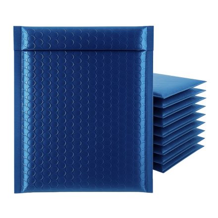 Luftpolsterumschläge metallisch CD 165x165 mm blau 100 Stück.