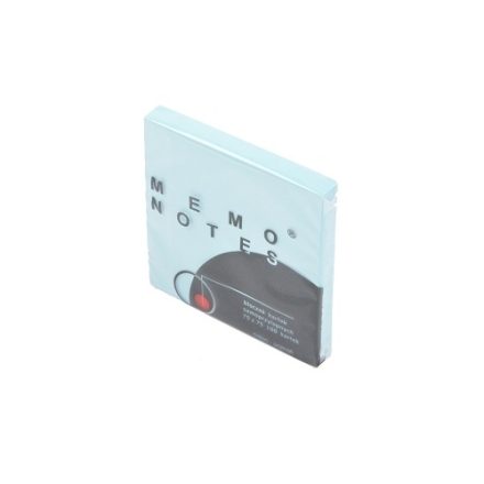 Postkarten Memo Notes 75x75 mm blau pastel 100 Stück