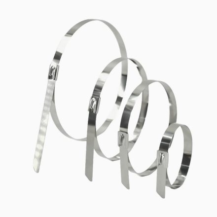 Kabelbinder aus Stahl für 360 x 4,6 mm, 100 Stück