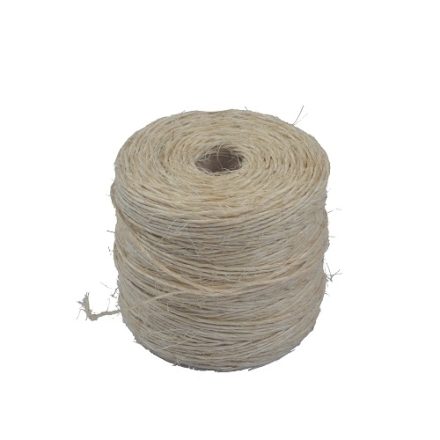 Sisal natürlich landwirtschaftlich 2 mm 138 m 500 g braun in den Garten