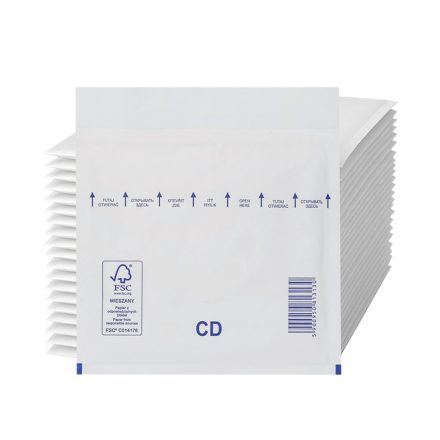Luftpolsterumschläge VP CD 180x165 mm, Karton 200 Stück.