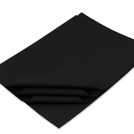 Dekoratives Papier 20g 38x50cm schwarz Papier - 50 Blätter